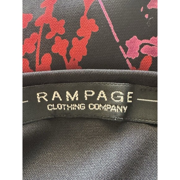 Rampage Womens Skirt Sz Large Knee-Length Y2k 2000's 90's Floral Retro Career - Picture 7 of 11